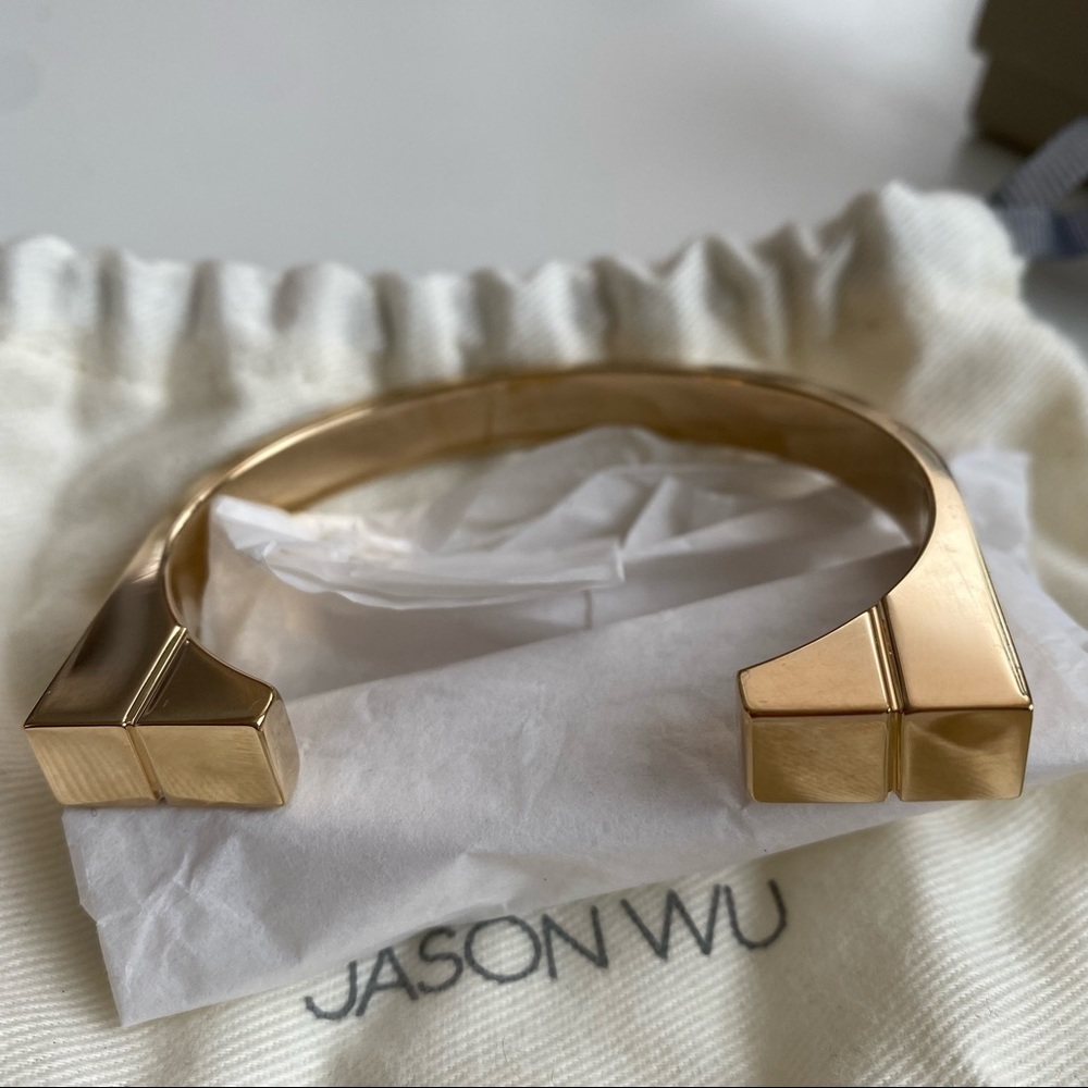 Jason Wu 18k Gold Plated Cuff Bracelet